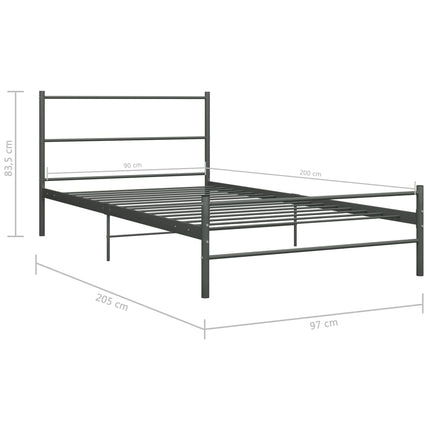 Cadre De Lit Sans Matelas Métal