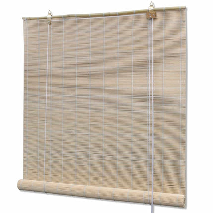 Stores À Rouleau Bambou Naturel 2 Pcs 120X160 Cm