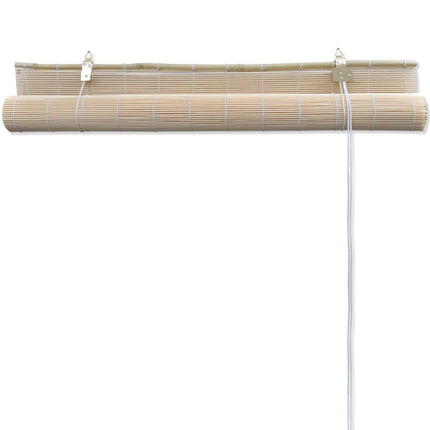 Stores À Rouleau Bambou Naturel 2 Pcs 120X160 Cm