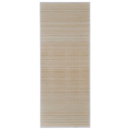 Tapis Rectangulaires Bambou Naturel 2 Pcs 120X180 Cm