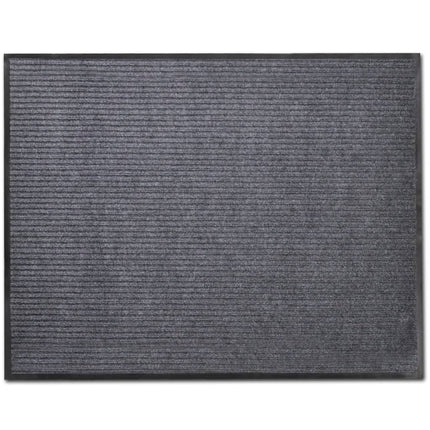 Paillassons 2 Pcs Pvc Gris 90X60 Cm