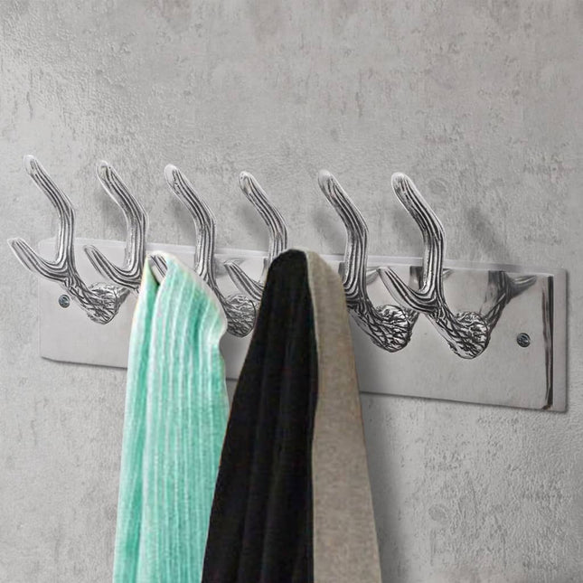 Cintre/Portemanteau En Aluminium Argent