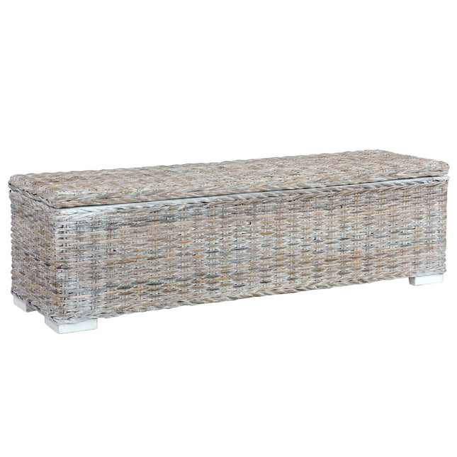 Boîte De Rangement 120 Cm Rotin Naturel Kubu Et Manguier