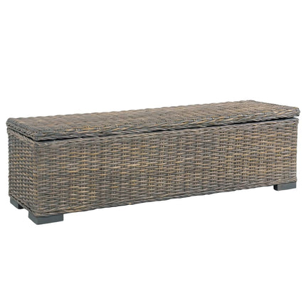Boîte De Rangement 120 Cm Rotin Naturel Kubu Et Manguier