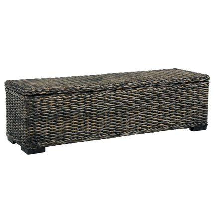 Boîte De Rangement 120 Cm Rotin Naturel Kubu Et Manguier