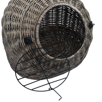 Cage De Transport Pour Chats Saule Naturel
