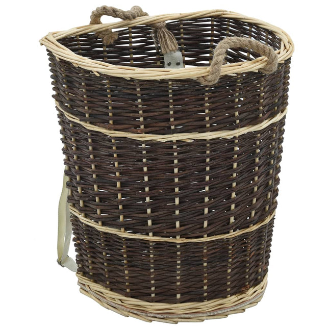 Sac À Dos Bois De Chauffage Sangles De Transport 44,5X37X50 Cm