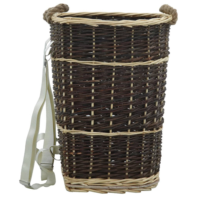 Sac À Dos Bois De Chauffage Sangles De Transport 44,5X37X50 Cm