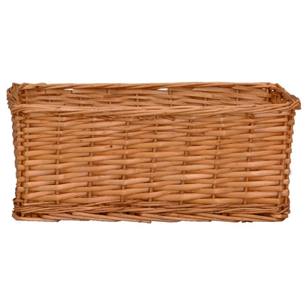 Ensemble De Paniers Gigognes 4 Pcs Marron Saule