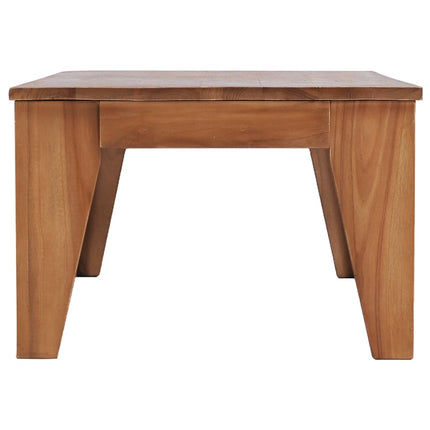 Table Basse 120X60X40 Cm Bois De Teck Solide
