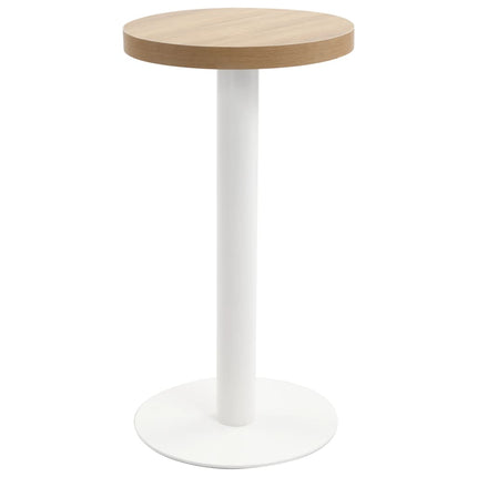 Table De Bistro Marron Clair 40 Cm Mdf