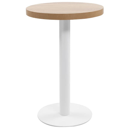 Table De Bistro Marron Clair 40 Cm Mdf