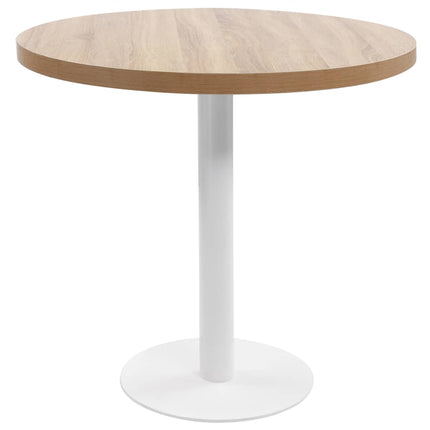 Table De Bistro Marron Clair 40 Cm Mdf