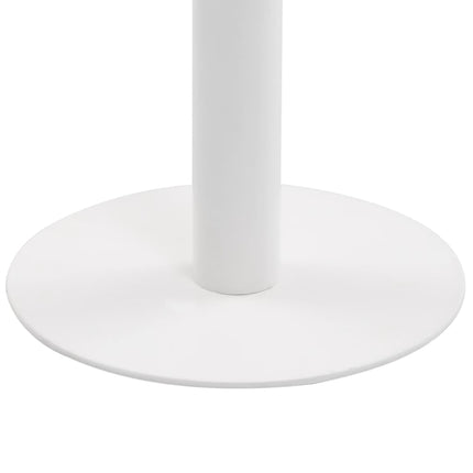Table De Bistro Marron Clair 50X50 Cm Mdf