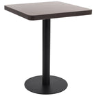 Table De Bistro Marron Clair 50X50 Cm Mdf