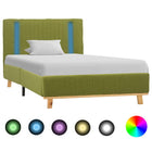 Cadre De Lit Avec Led Tissu