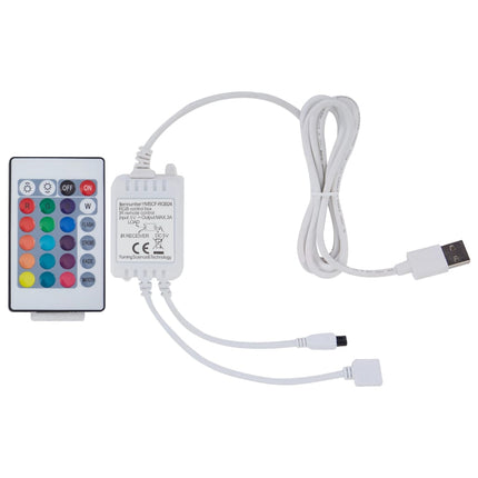 Cadre De Lit Avec Led Et Gris Foncé Tissu