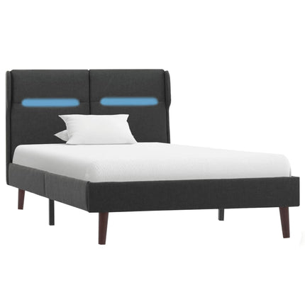 Cadre De Lit Avec Led Tissu