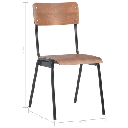 Chaises À Manger Lot De 6 Contreplaqué