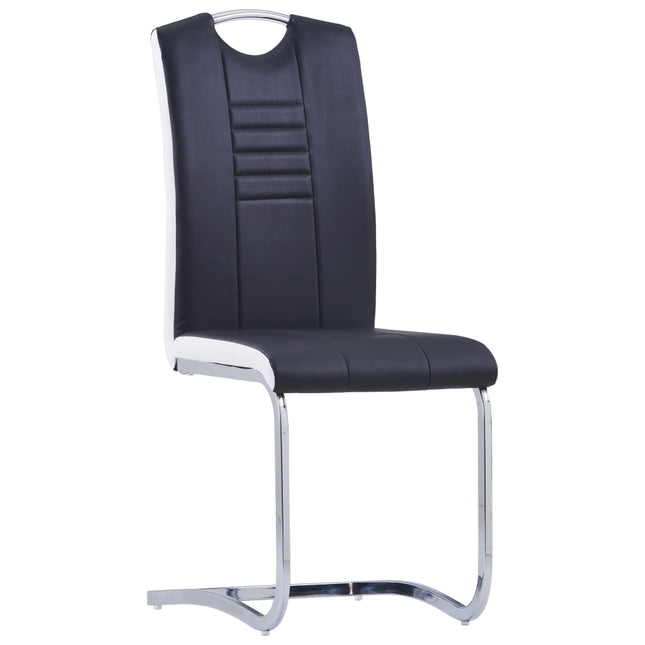 Chaises À Manger Cantilever Lot De 6 Similicuir