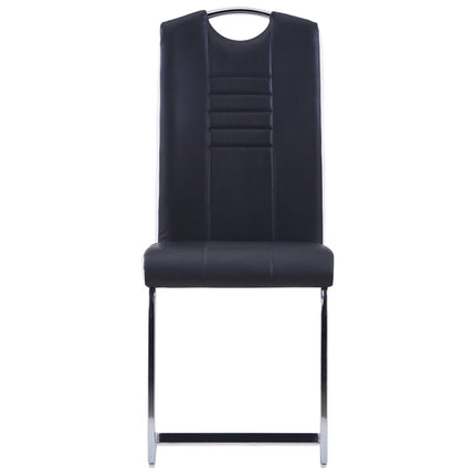 Chaises À Manger Cantilever Lot De 6 Similicuir