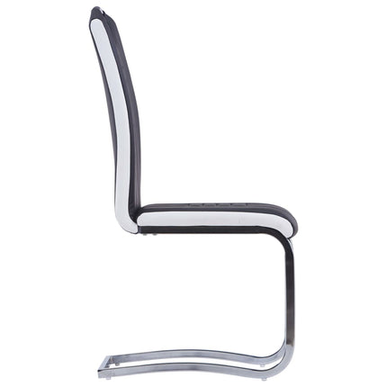 Chaises À Manger Cantilever Lot De 6 Similicuir