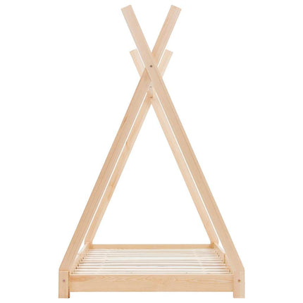 Cadre De Lit D'enfant Bois De Pin Massif