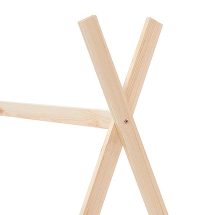 Cadre De Lit D'enfant Bois De Pin Massif