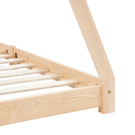 Cadre De Lit D'enfant Bois De Pin Massif
