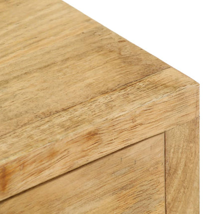 Table De Chevet 40 X 35 X 50 Cm Bois De Manguier Solide