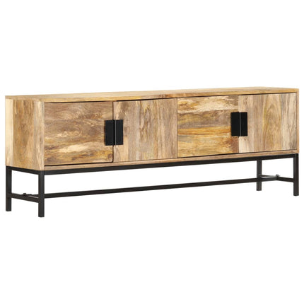 Meuble Tv 140X30X50 Cm Bois Massif De Manguier