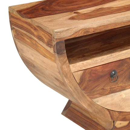 Meuble Tv 100X30X52 Cm Bois Solide