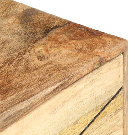 Table De Chevet 40X30X50 Cm Bois De Manguier Massif