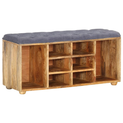 Banc D'entrée 100X35X47 Cm Bois De Manguier Solide