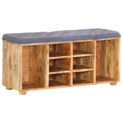 Banc D'entrée 100X35X47 Cm Bois De Manguier Solide