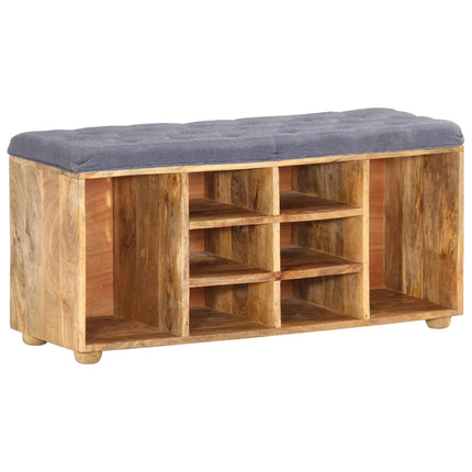 Banc D'entrée 100X35X47 Cm Bois De Manguier Solide