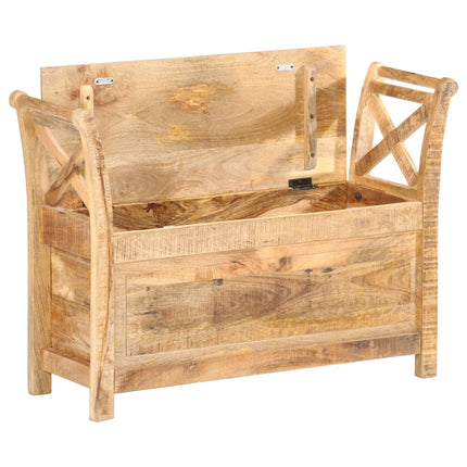 Banc D'entrée 103X33X72 Cm Bois De Manguier Solide