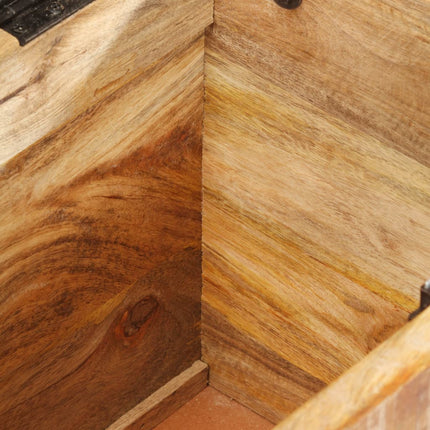 Banc D'entrée 103X33X72 Cm Bois De Manguier Solide