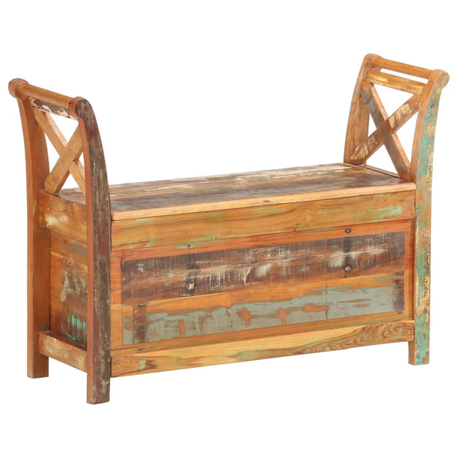 Banc D'entrée 103X33X72 Cm Bois De Manguier Solide