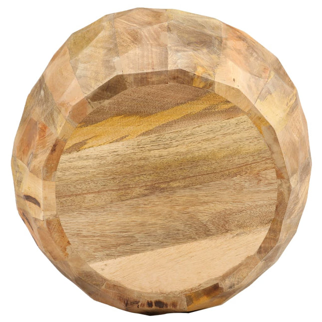 Tabouret Tambour Bois De Manguier Solide