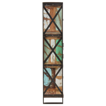 Bibliothèque 90X30X150 Cm Bois De Récupération Solide
