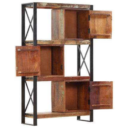 Bibliothèque 90X30X150 Cm Bois De Récupération Solide