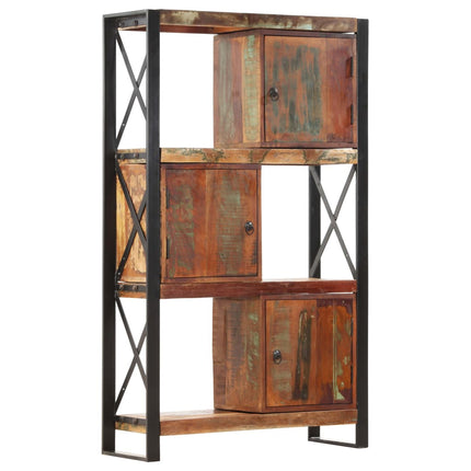 Bibliothèque 90X30X150 Cm Bois De Récupération Solide