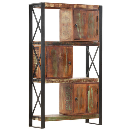 Bibliothèque 90X30X150 Cm Bois De Récupération Solide