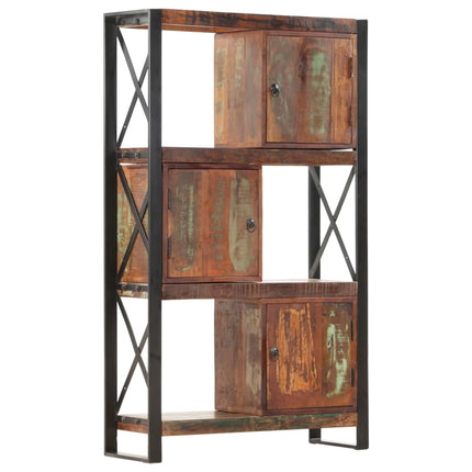 Bibliothèque 90X30X150 Cm Bois De Récupération Solide