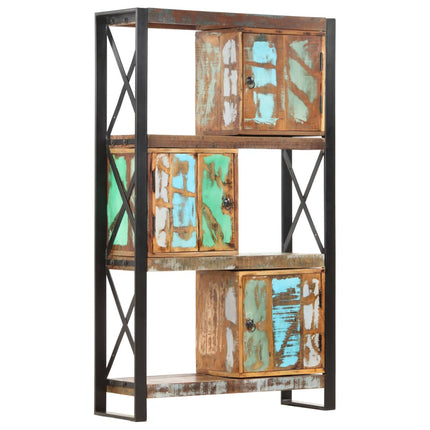 Bibliothèque 90X30X150 Cm Bois De Récupération Solide