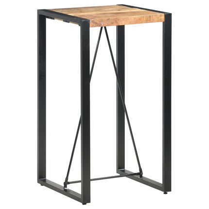 Table De Bar Bois De Manguier Massif