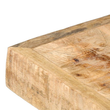 Table À Dîner 180X90X76 Cm Bois De Manguier Brut Solide