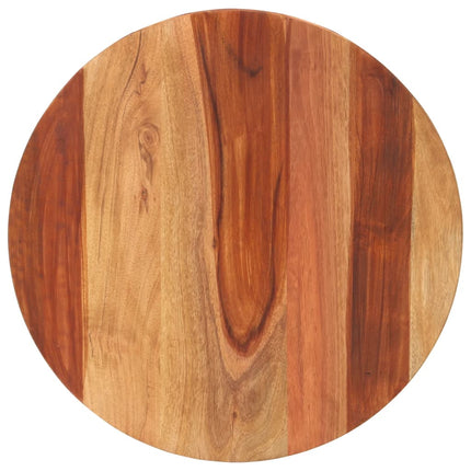 Dessus De Table Bois Massif D'acacia Rond 15-16 Mm 40 Cm