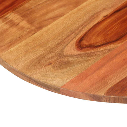 Dessus De Table Bois Massif D'acacia Rond 15-16 Mm 40 Cm